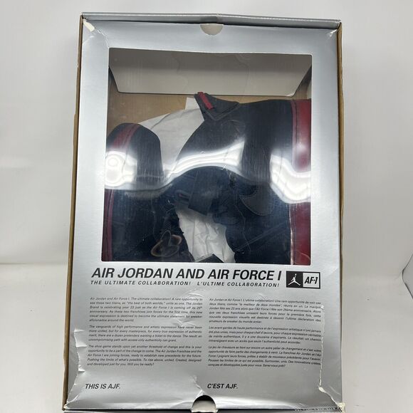 Nike Air Jordan Infared Fusion AJF AJF6 343064-062 Retro AF1 Air Force 1 Size 13 - Picture 10 of 12